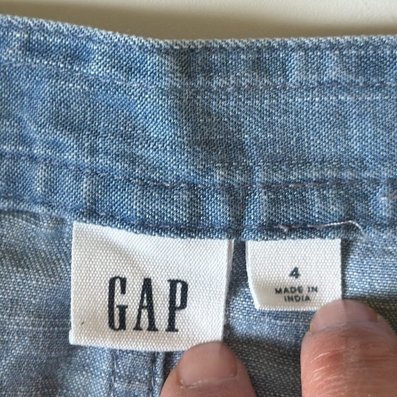 Gap Denim Maxi Skirt Size 4 - Picture 4 of 7